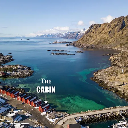 Semesterbostad Lofoten Waterfront Luxury Ballstad